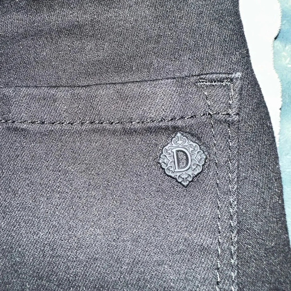 Democracy act “Ab” solution black denim jeans with stretch Size 12 - Picture 5 of 5